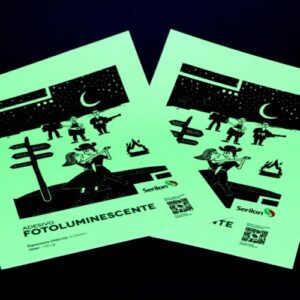 Vinil Adesivo Fotoluminescente