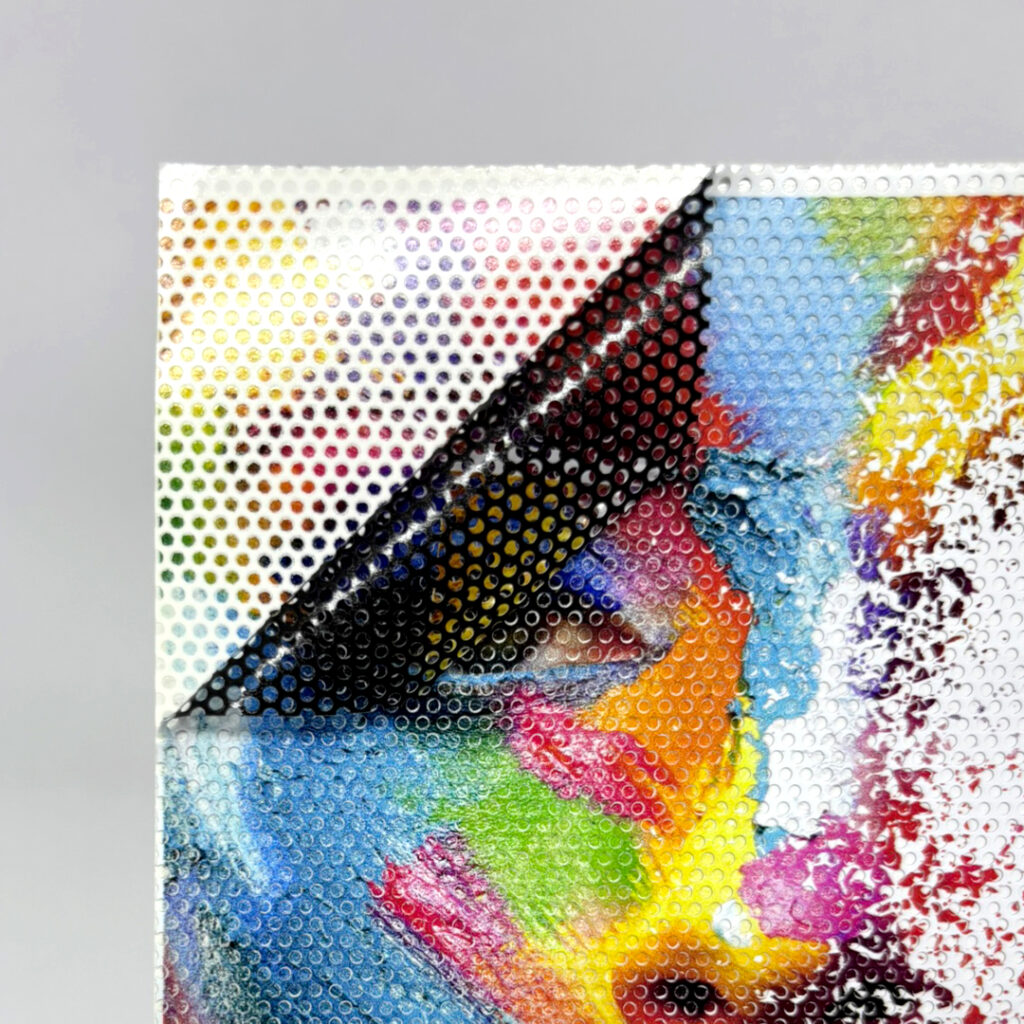 Vinil Adesivo Perfurado Premium UV