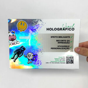 Vinil Adesivo Holográfico ID