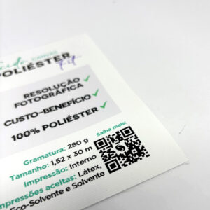 Canvas Poliéster Fit