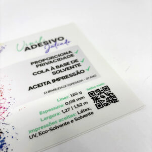 Vinil Adesivo Jateado