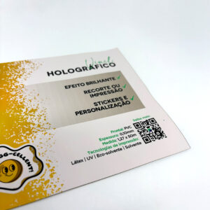 Vinil Adesivo Holográfico ID