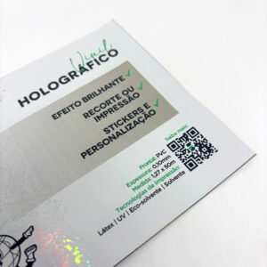 Vinil Adesivo Holográfico ID