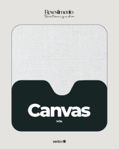 revestimento texturizado canvas