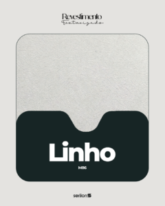 revestimento texturizado linho