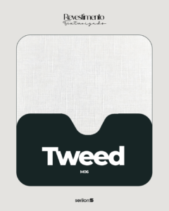 revestimento texturizado tweed