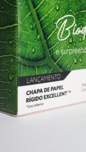 Chapa de Papel Excellent™: 5 motivos para substituir a chapa plástica na comunicação visual